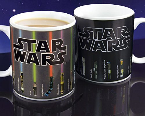 Star Wars Lichtschwerter Tasse mit Thermo Effekt